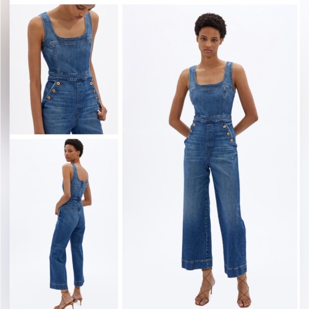 Jonathan Simkhai Denim Jumpsuit